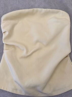 Strapless Cream Tube Top